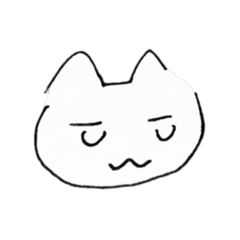 たまにジト目になるねこちゃん