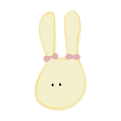 黄色いうさちゃん