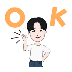 爽やかお兄さん系スタンプ