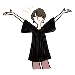 日食なつこのLINEスタンプ