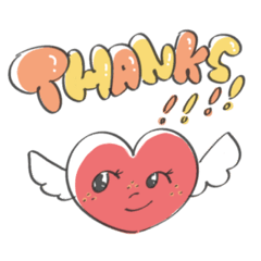 りんごのスタンプ。2