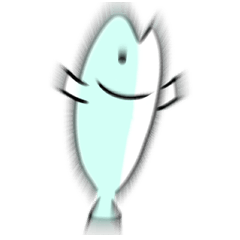 シンプル さかな 文字なし