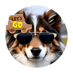 よふかしイヌさん（シェルティ2）