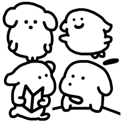 まるいぬ 丸い犬 日常でつかえる