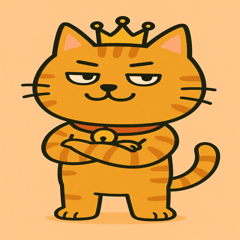 Neko King: The Royal Cat Stickers