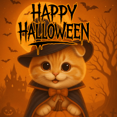 飛び出すハロウィンにゃん！