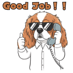 仕事モードのキャバリア上司