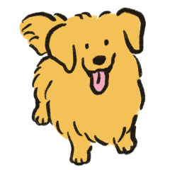 Andy the golden retriever