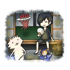 ポメ村ファミリーの楽しい夏休み