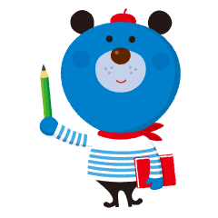 市原淳 絵本作家の使えるかわいいスタンプ