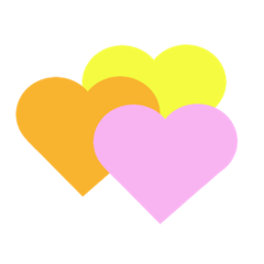 シンプルなハートマーク