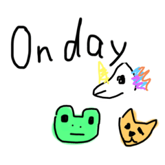 動物さんのスタンプ（ズッ友）