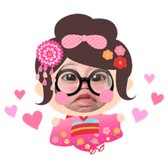 恵子のスタンプ