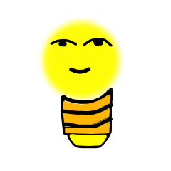 mamedenn The bulb Stickers