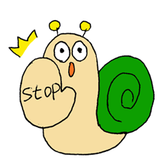 関西出身のカタツムリ君