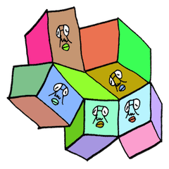 クセになる顔　インドネシア語版