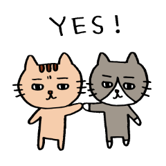 YES! とら吉&くろ吉