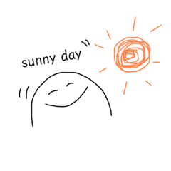 ホワイトな人(天気予報)