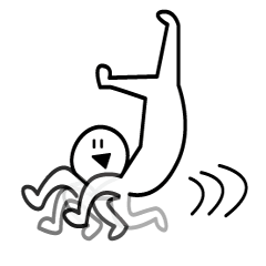 愉快な動きスタンプ！