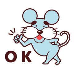 ネズ吉くんスタンプ