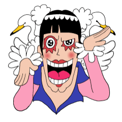 ONE PIECEスタンプ2　(キラ目Ver.)