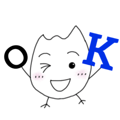 稲田コメオくんの英語スタンプ