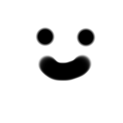 にこちゃんマークのスタンプ