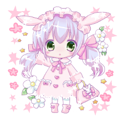 うさぎさんと夢見る女の子