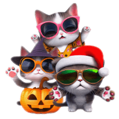 人気猫のビックスタンプ！お得な年末セット