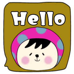 バブミのずーっと使える日常会話スタンプ