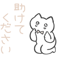 白推しねこ(敬語)