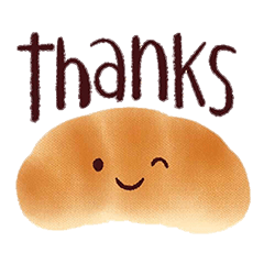 サンキューパンスタンプ