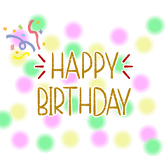 ドットはいけいスタンプ