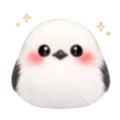 シマエナガの敬語スタンプ【毎日使える】