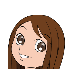 ちょっとかわいいシンプルなスタンプ