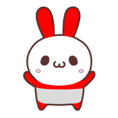 うさぱんだ(レッド)Ver.1