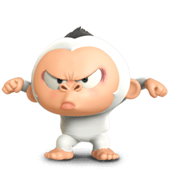 赤ちゃんゴリラ