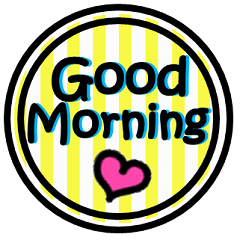 毎日使えるハッピースタンプ！