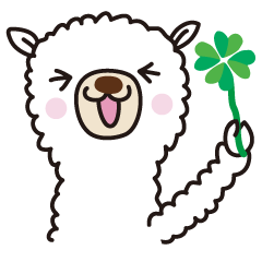 3匹のアルパカさん - 前向きに行こう