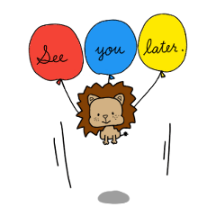 ライオンスタンプ英語Ver.