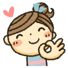 可愛さUP女子スタンプ