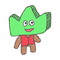 仲良しの月と太陽と山