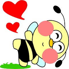 小さなみつばち