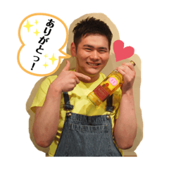 ７月生まれとしじちゃんパロディスタンプ1