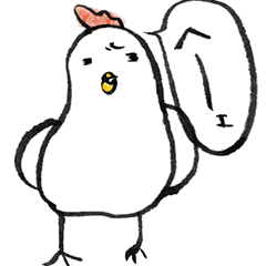 使える！にわとりさんスタンプ