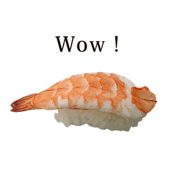 えび　お寿司　と　英語　English