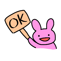 非常に使いやすいゆるかわスタンプ