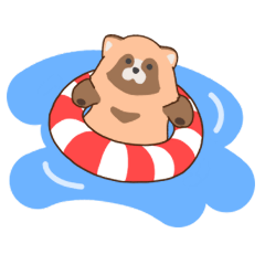 たぬき達の絵文字3