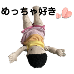 まっくろちゃんのスタンプ2