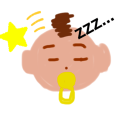 ヤンキーばぶちゃん日常で使えるスタンプ